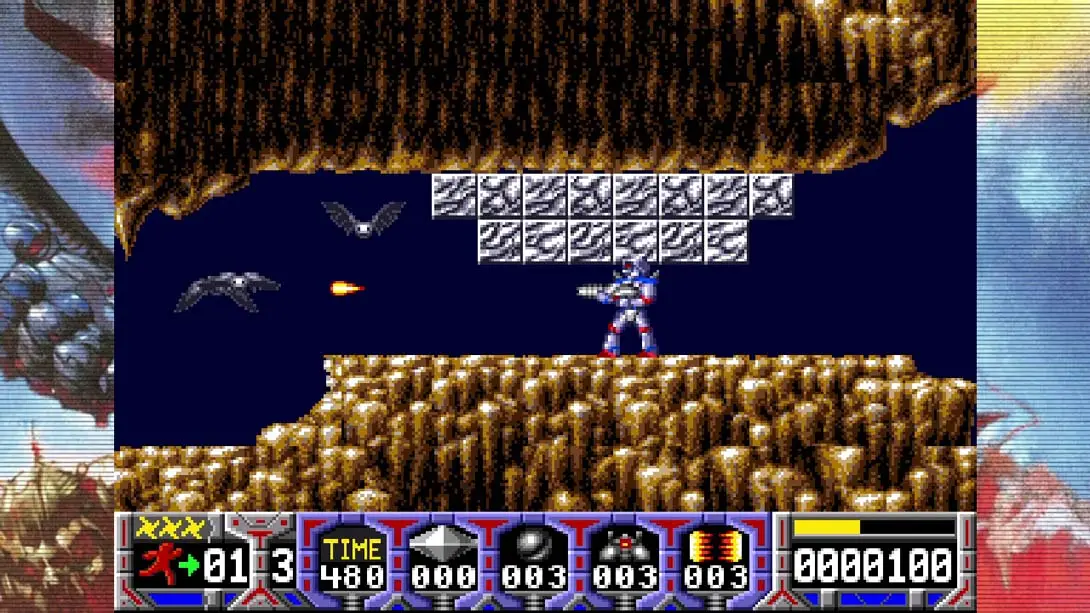 Turrican Anthology Vol. I 游戏内截图2 街机 冒险 动作