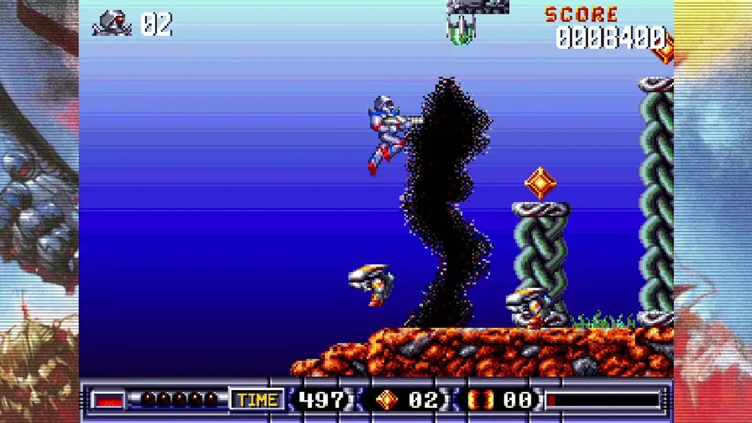 Turrican Anthology Vol. I 游戏内截图1 街机 冒险 动作