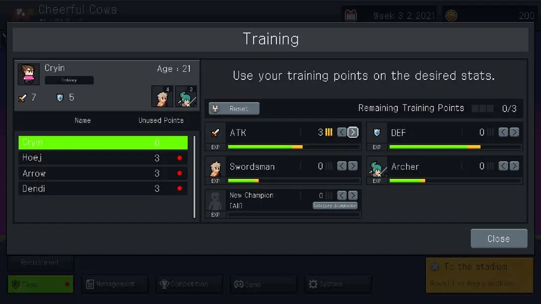 团战经理 Teamfight Manager 游戏内截图4 格斗 即时策略 模拟 魔改xci