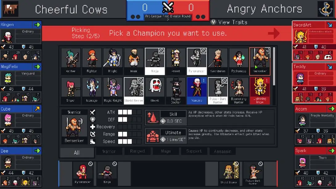 团战经理 Teamfight Manager 游戏内截图3 格斗 即时策略 模拟 魔改xci
